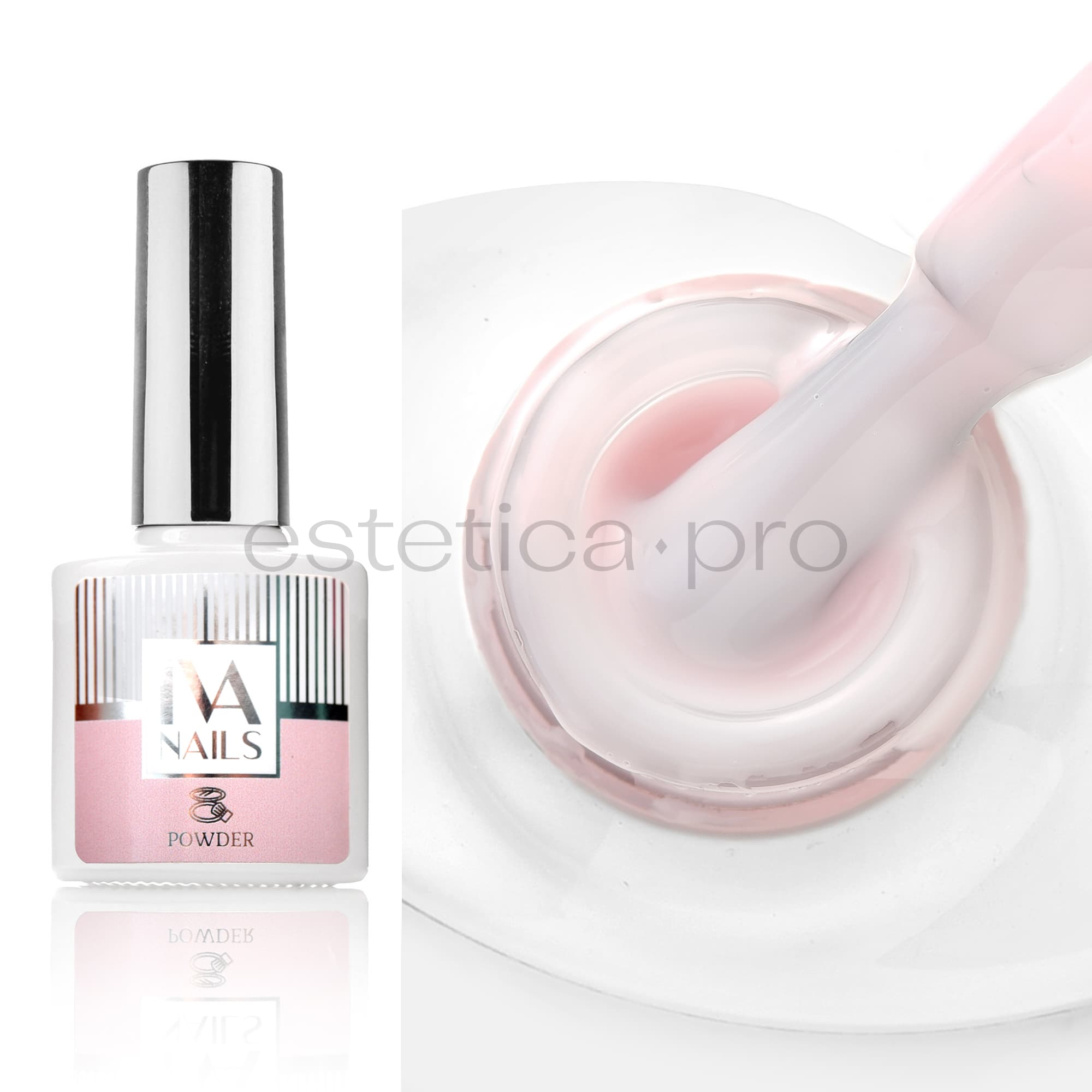 Гель-лак Iva Nails Powder 01, 8 мл.