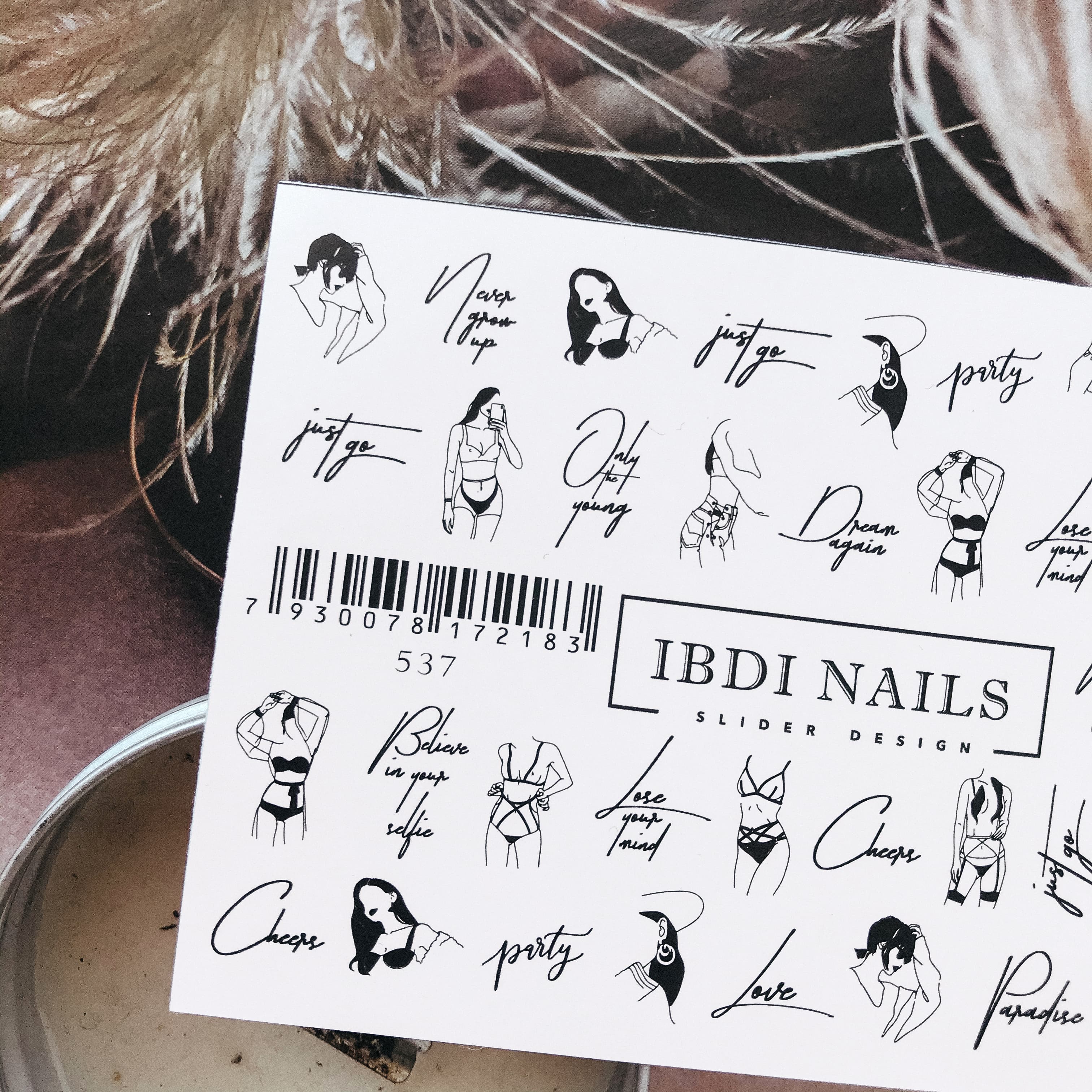 Слайдер дизайн Ibdi-Nails 537