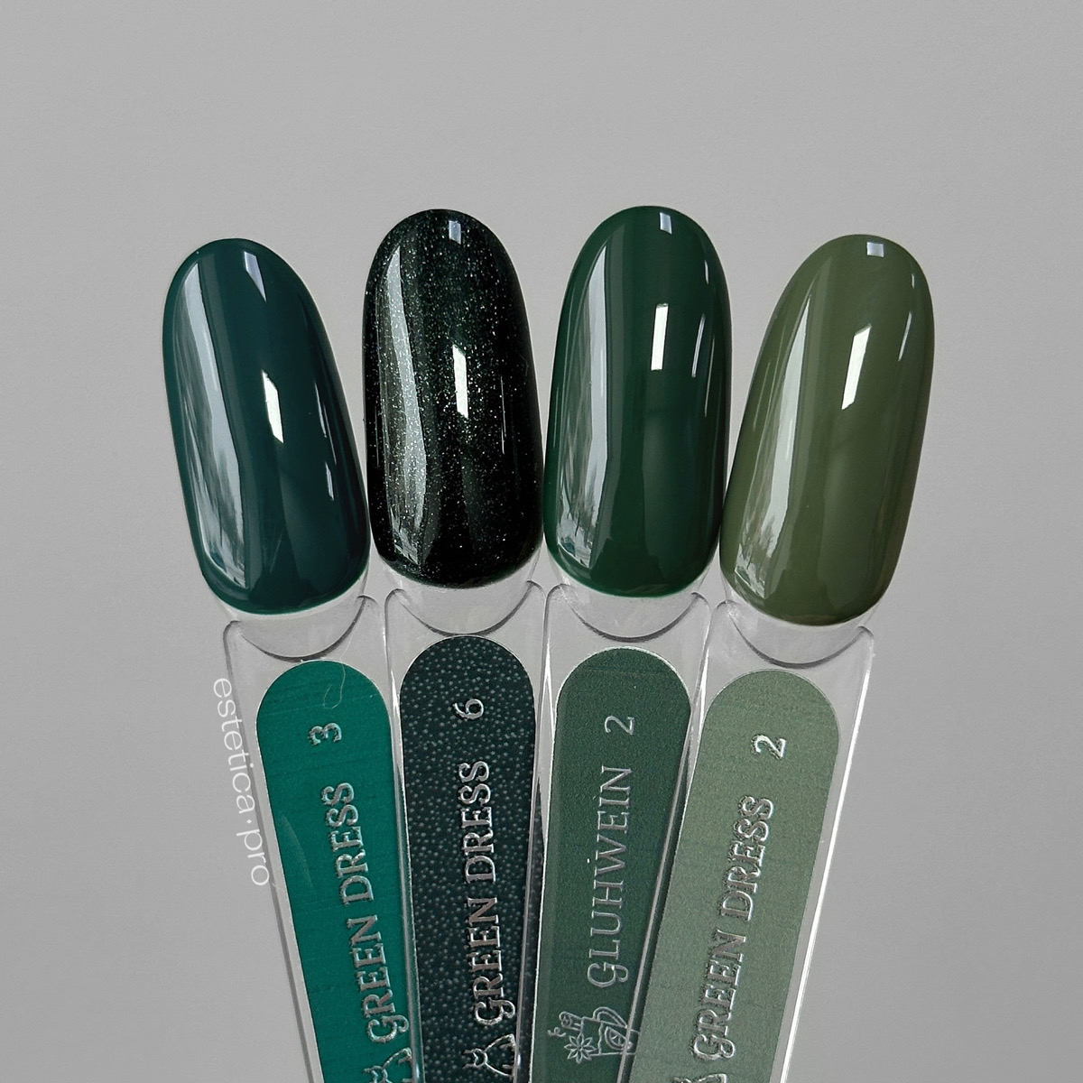 Гель-лак Iva Nails Green Dress 02, 8 мл.