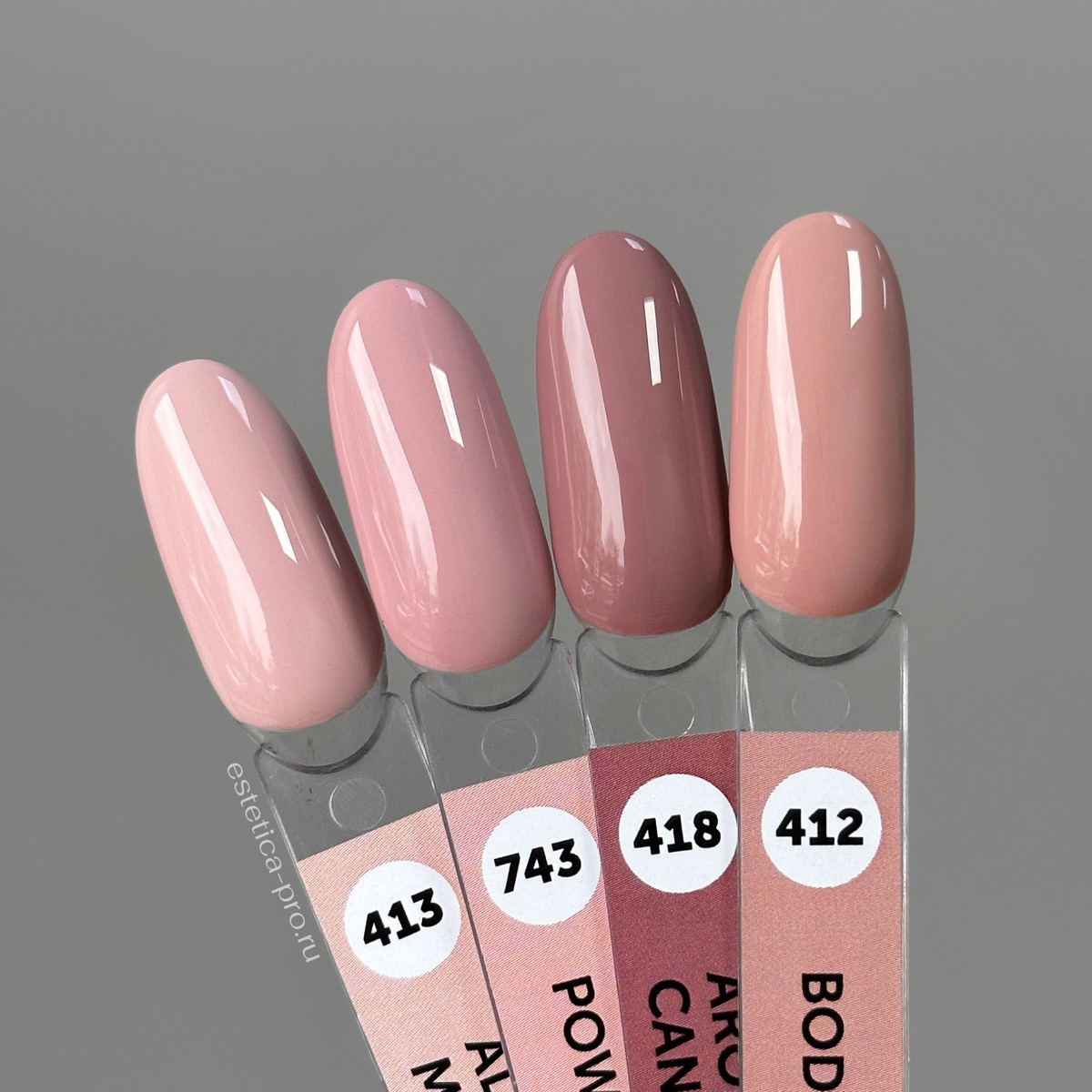 Гель-лак MiLK 743 Lip Cream Powder Kiss, 9 мл.