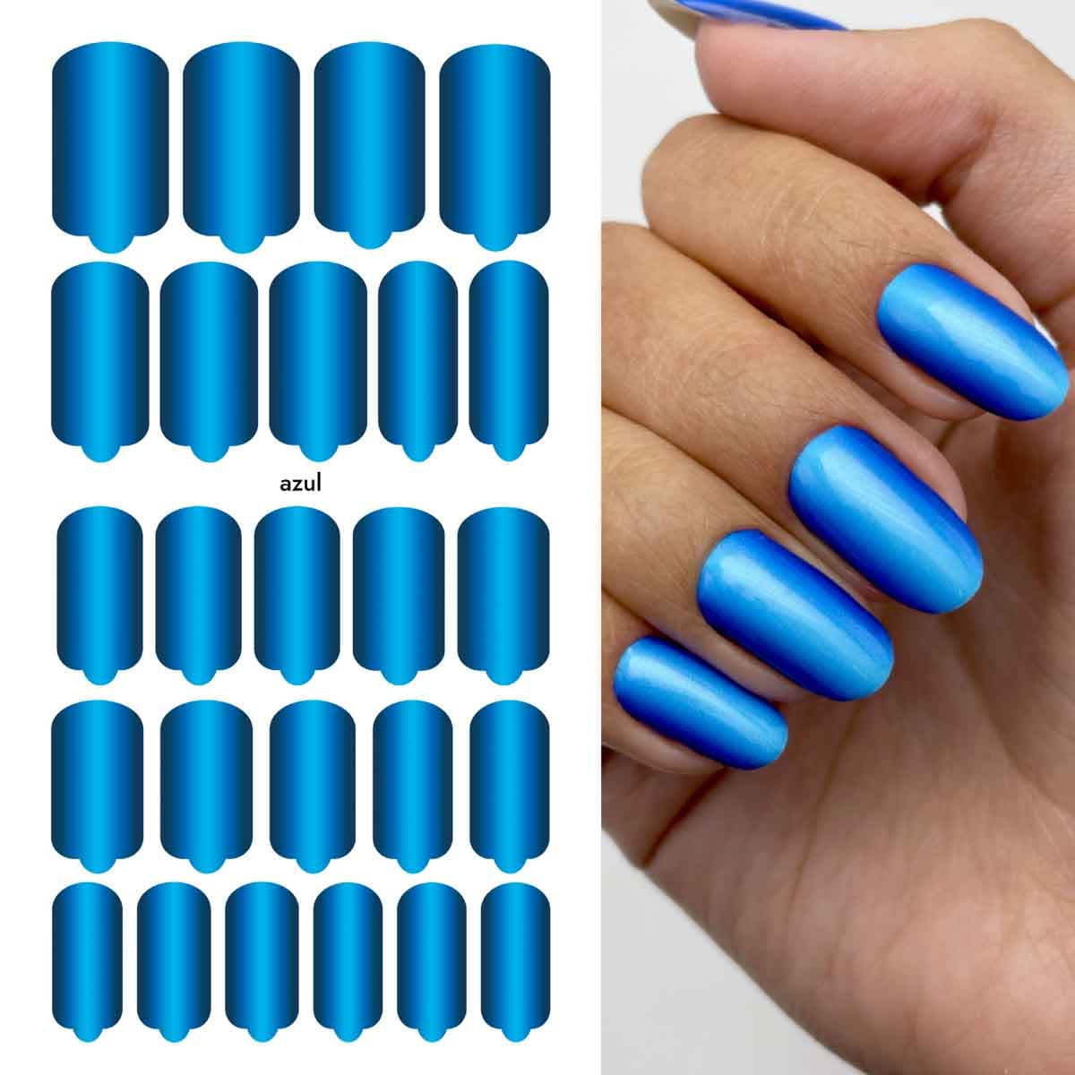 Пленки для дизайна Provocative Nails Azul