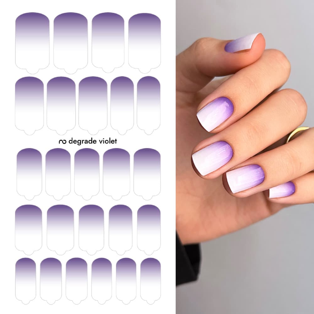 Пленки для дизайна Provocative Nails Degrade Violet