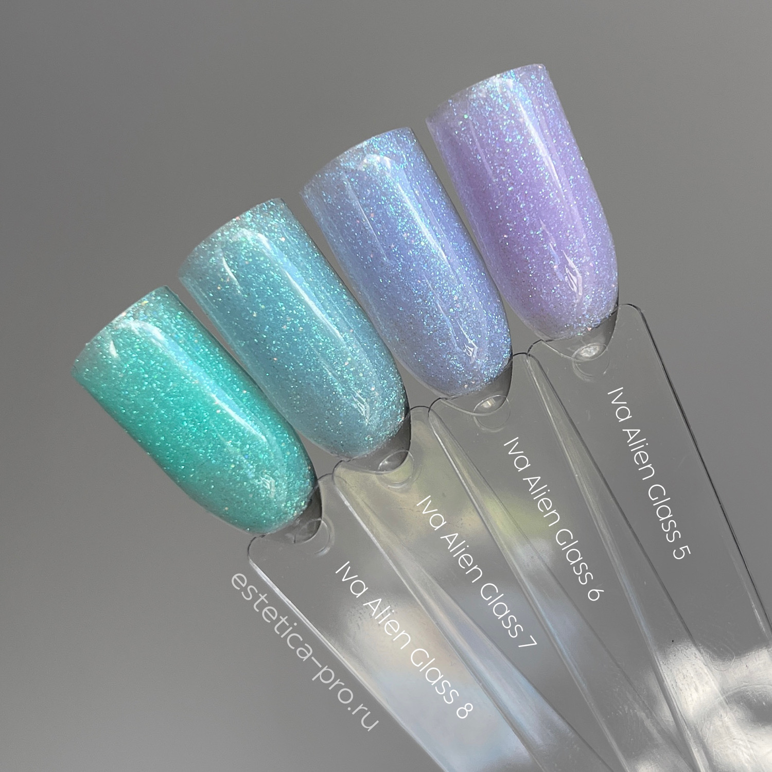 База камуфлирующая Iva Nails Alien Glass 7, 8 мл 