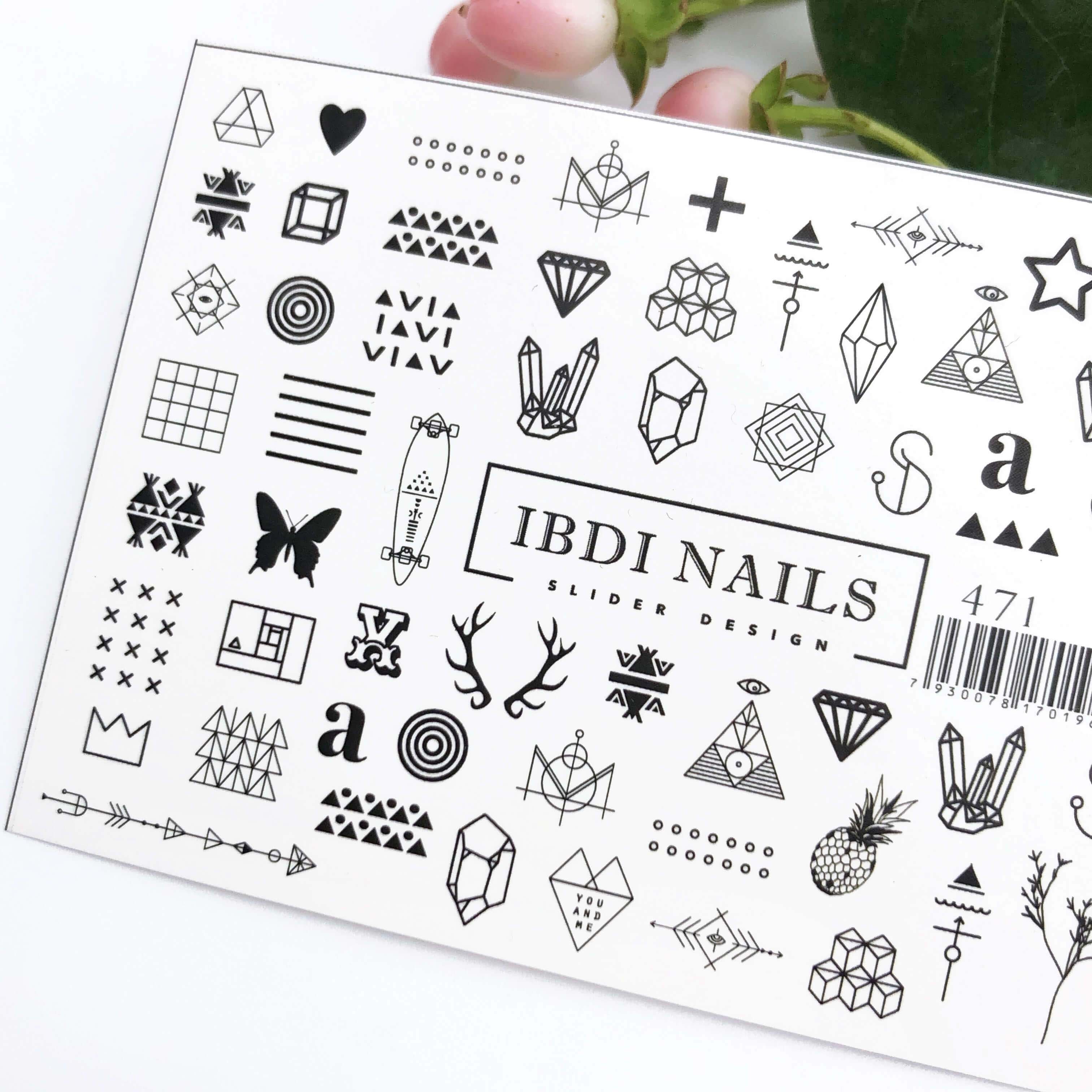 Слайдер дизайн Ibdi-Nails 471