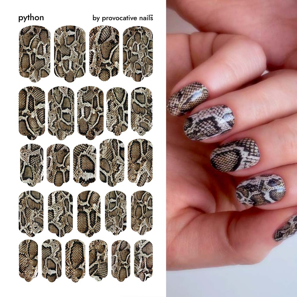 Пленки для дизайна Provocative Nails Python