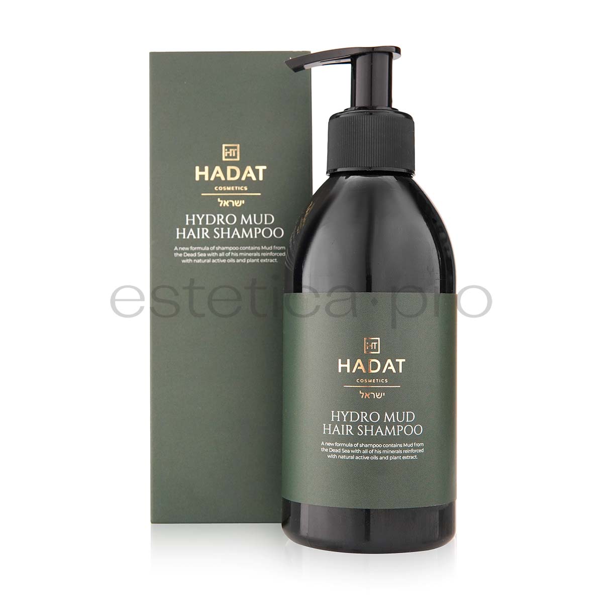 Шампунь-пилинг глубоко очищающий HADAT Hydro Mud Hair Shampoo, 300 мл.