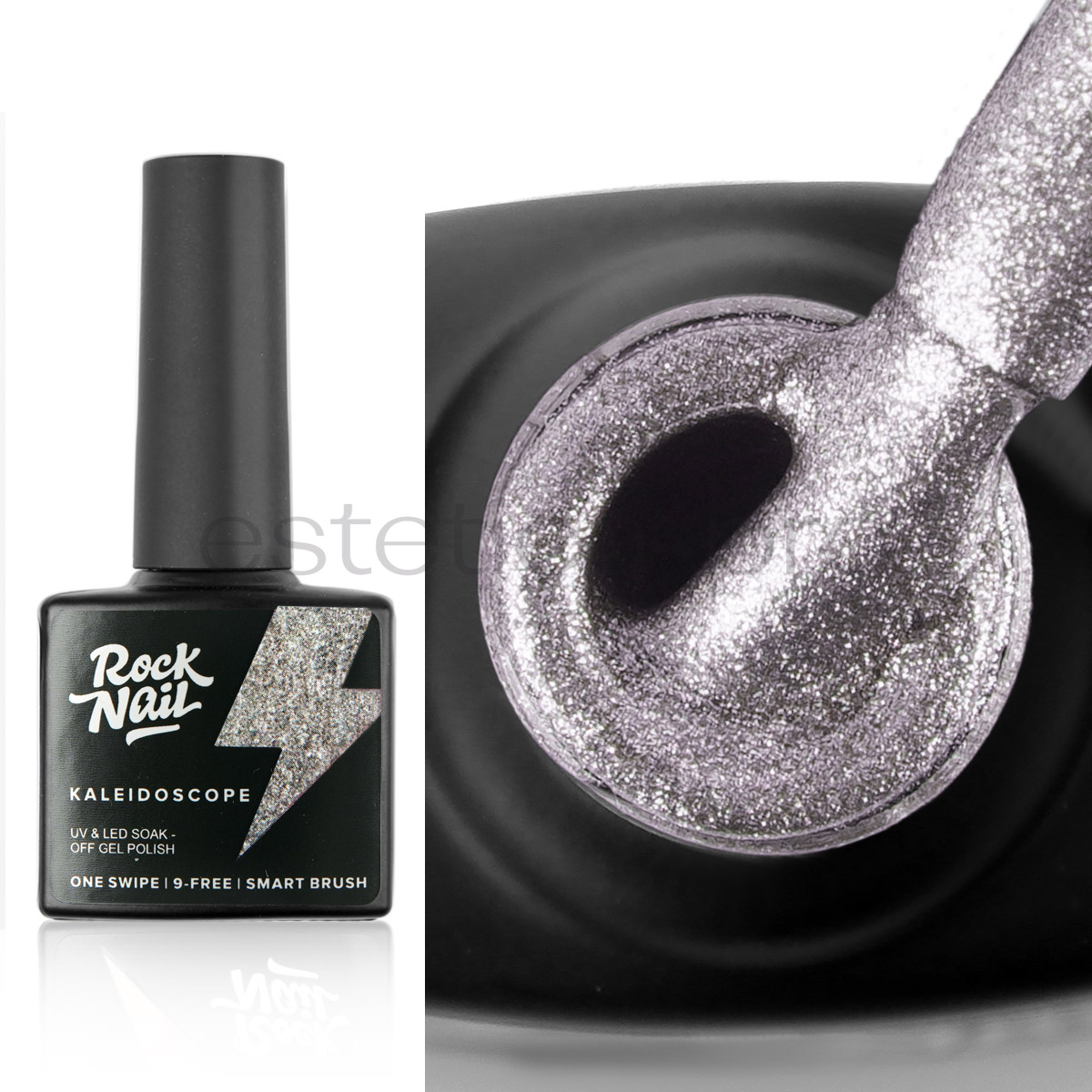 Гель-лак RockNail 345 Freezelight Dirty Halo, 10 мл.