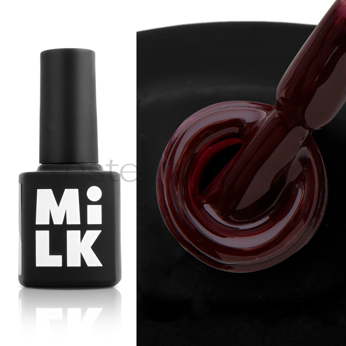Гель-лак MiLK 750 Lip Cream Black Velvet, 9 мл.
