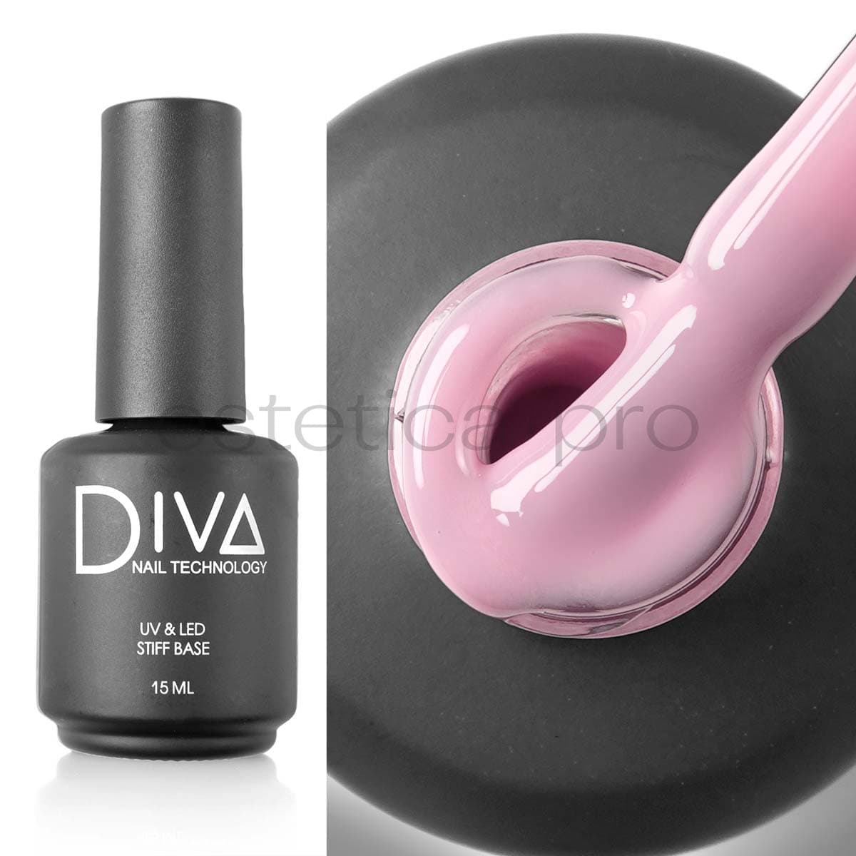 База камуфлирующая Stiff base Diva 06, 15 мл.