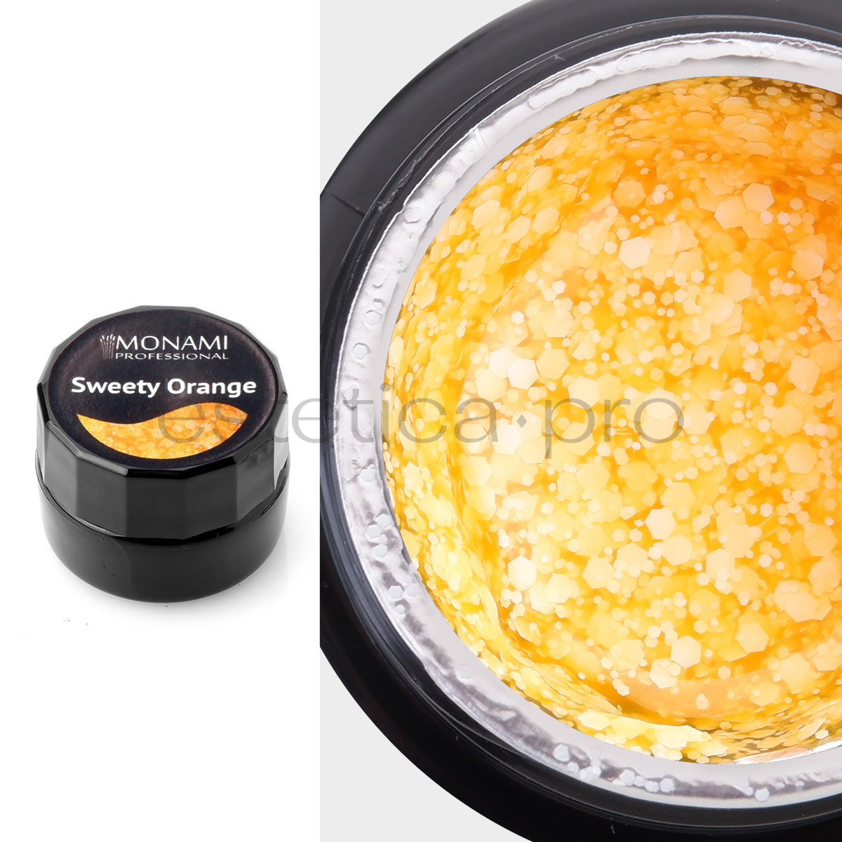 Гель-лак Monami Sweety Orange, 5 мл