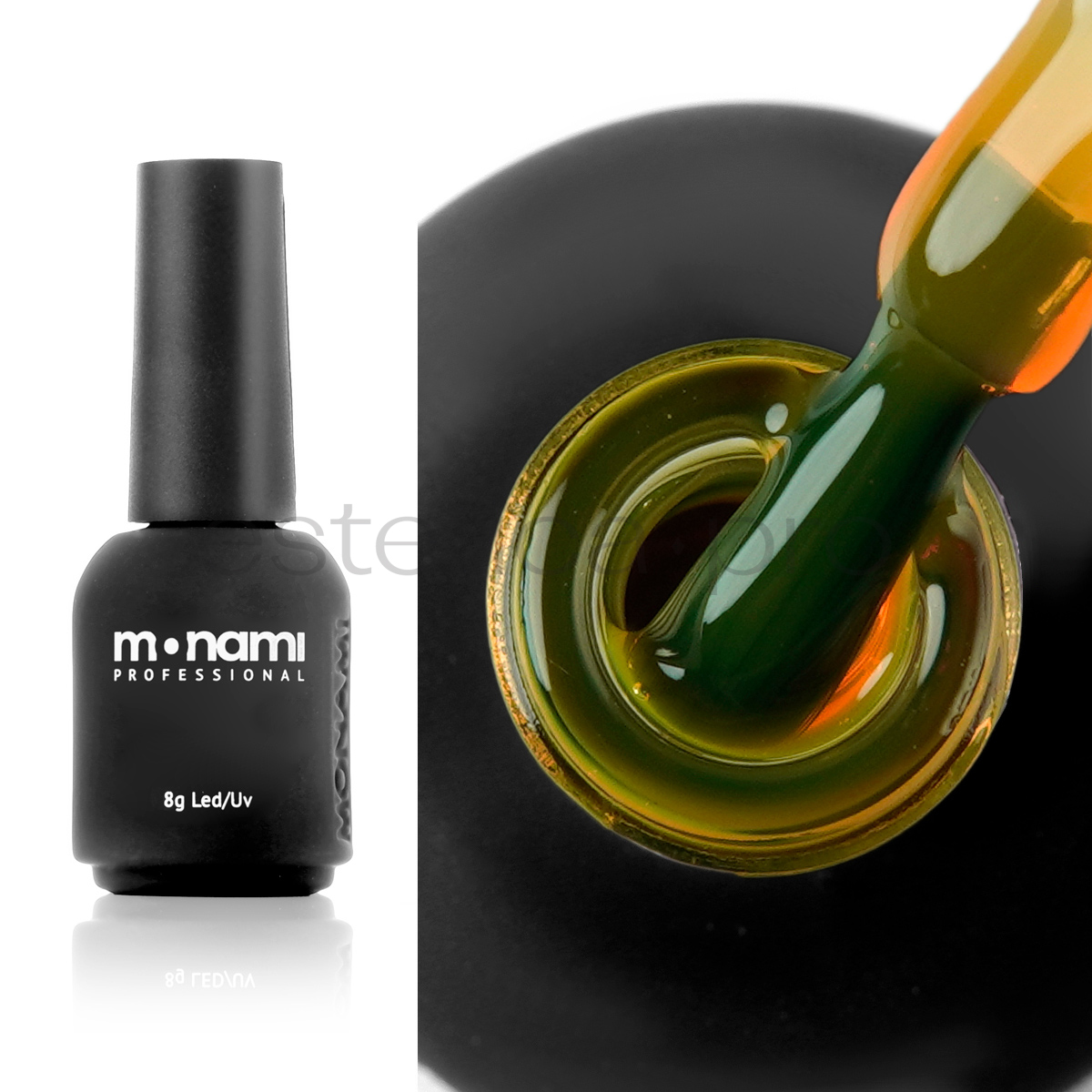 Гель-лак Monami Neon Glass Orange, 8 мл