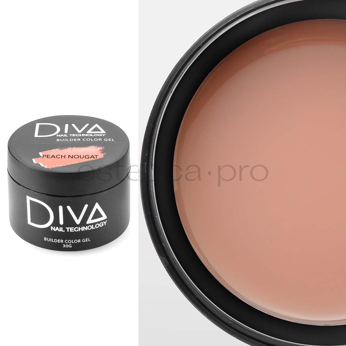 Холодный гель Diva "Peach Nougat" 30 гр.