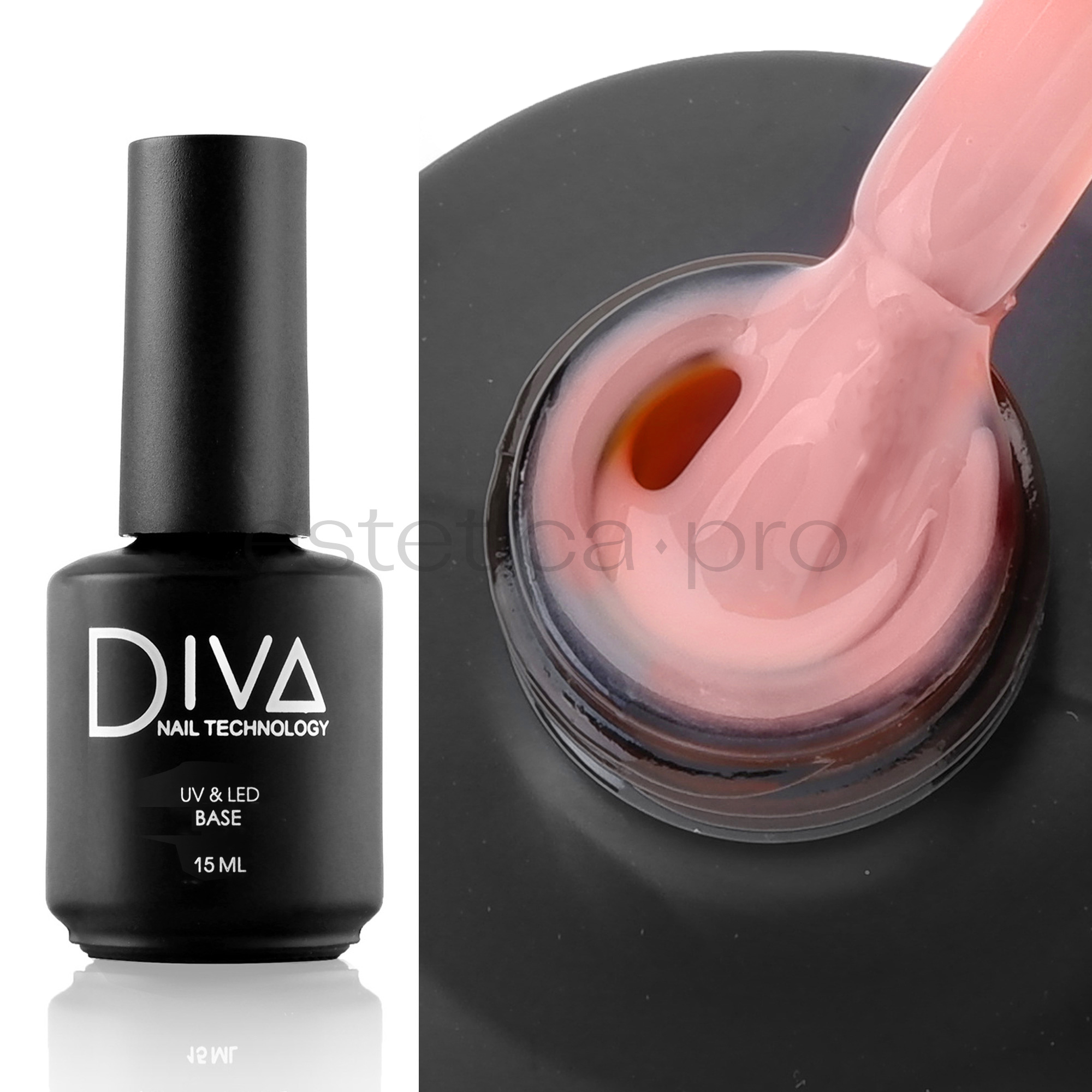 База камуфлирующая DIVA Light Peach, 15 мл