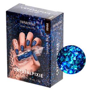 Crystal Pixie Edge Sahara Blue