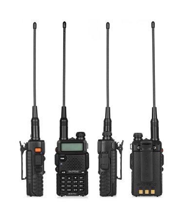 Рация Baofeng UV-5R         5 Ватт c гарнитурой. VHF (136—174 МГц) и UHF (400-520 МГц) 