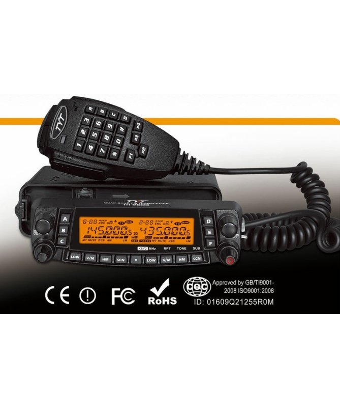 TYT TH-9800 автомобильная радиостанция 4 диапазона купить Украина Киев Одесса Харьков Днепр               частот