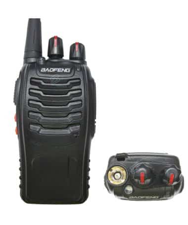 Рация Baofeng BF-888s  с гарнитурой UHF Частота: 400 - 520 МГц