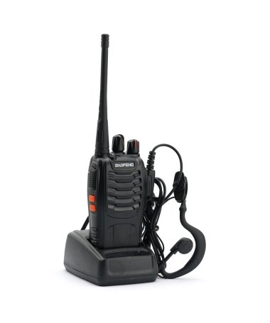 Рация Baofeng BF-888s  с гарнитурой UHF Частота: 400 - 520 МГц