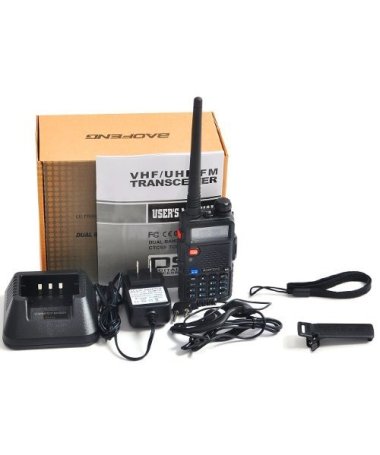 Рация Baofeng UV-5R 5 Ватт VHF/UHF 136-174 МГц/400-520 МГц