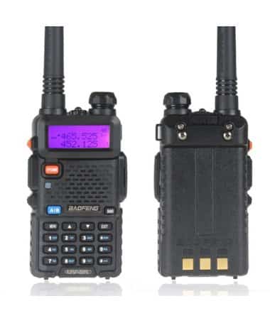 Рация Baofeng UV-5R 5 Ватт VHF/UHF 136-174 МГц/400-520 МГц