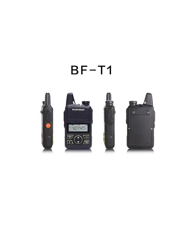 Рація Baofeng BF-T1 мініатюрна            mobimik м          Частоти: 400 - 470 МГц 