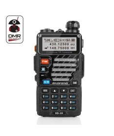 Цифрова рація Baofeng RD-5R стандарт  5 Ватт      VHF/UHF 136-174 МГц/400-520 МГц