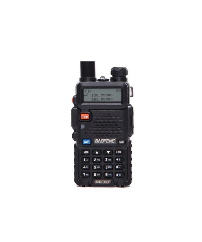 Цифрова рація Baofeng DM-5R PRO          стандарт DMR Tier II 5 Ватт з гарнітурою VHF (136—174 МГц) и UHF (400-480 МГц) 