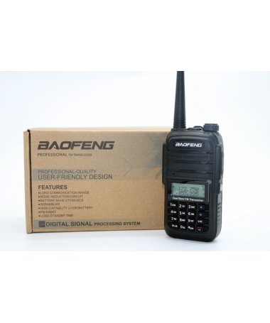Baofeng UV-6RA рація з гарнітурою                       5 Ватт VHF (136—174 МГц)  та UHF (400-520 МГц)