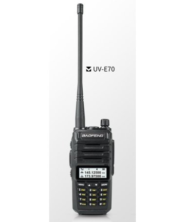 Baofeng UV-E70 рація                      Дводіапазонна двочастотна