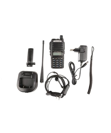Рация Baofeng UV-82  c гарнитурой VHF/UHF Dual-Band 136-174/400-520MHz 2-PTT 5W Two Way Radio