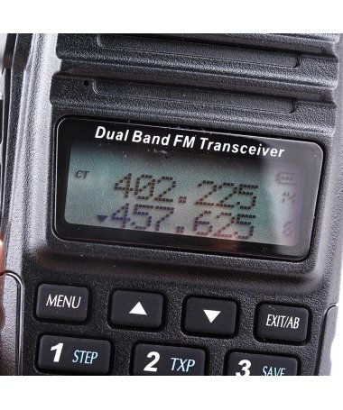 КОмплект 2 штуки Рації Baofeng UV-82 з гарнітурами VHF/UHF Dual-Band 136-174/400-520MHz 2-PTT 8W Two Way Radio