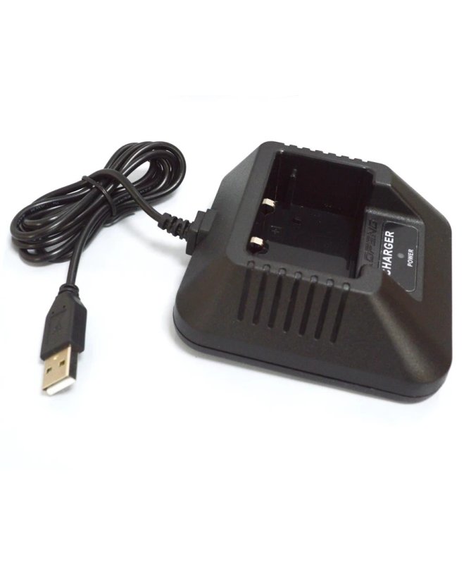 USB зарядное устройство стакан к рации Baofeng UV-5R, UV-5RTP