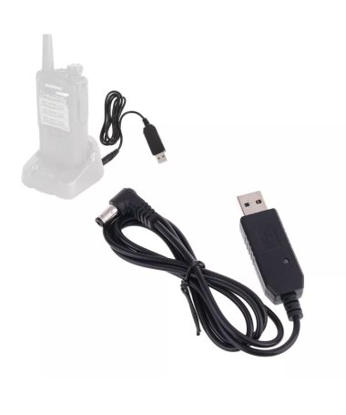 USB кабель для зарядки рації Baofeng