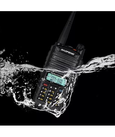 Рація Baofeng UV-9R Plus з гарнітурою                  діапазони VHF/UHF Dual-Band 136-
