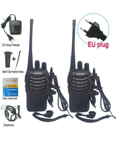 Комплект. 2 Рации Baofeng BF-888s UHF Частота: 400 - 520 МГц