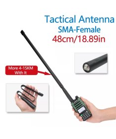 Посилена антена для рацій. Tactical antenna