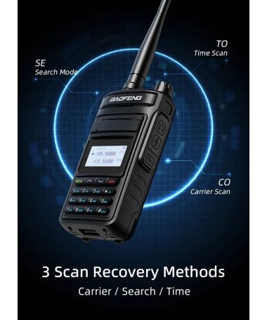 Baofeng p15UV рація USB 5 ватт 2 діапазони