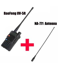 Комплект. Рация Baofeng UV-5R + антенна Nagoya NA-771