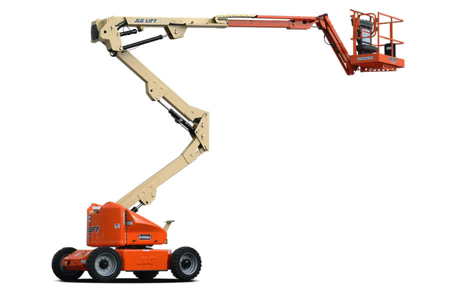 articulated cherry picker boom lift