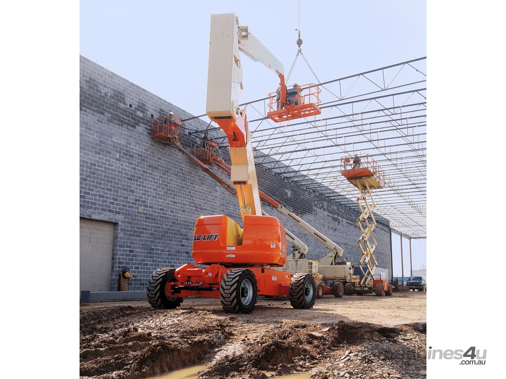 articulating boom lift productivity