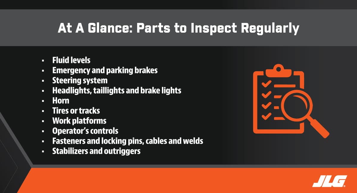 heavy machine parts to inspect