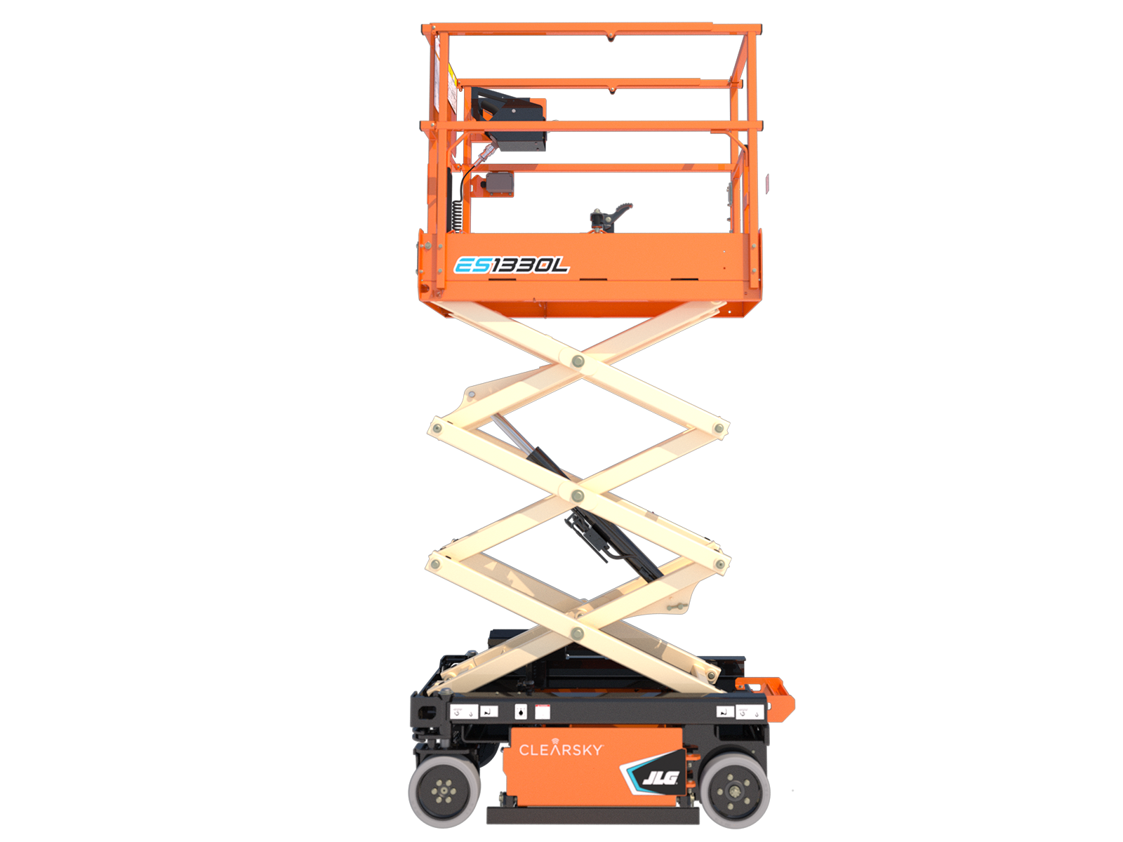 13 foot riverside warehouse scissor lift