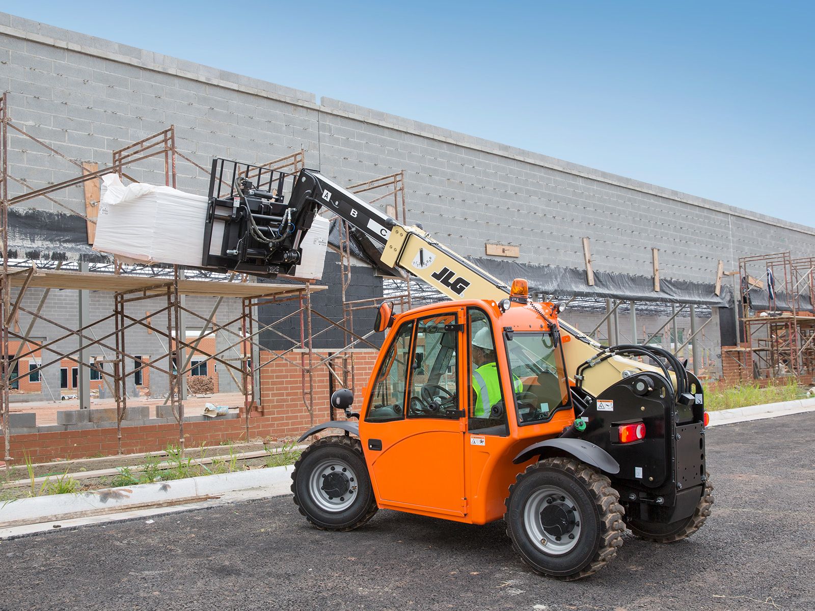 telehandler benefits on job site