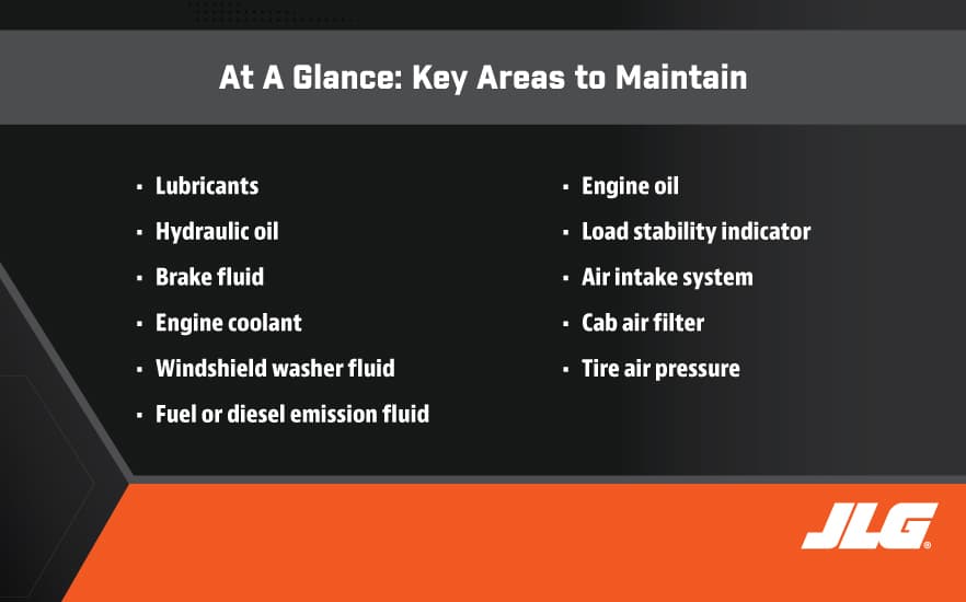 telehandler maintenance tips