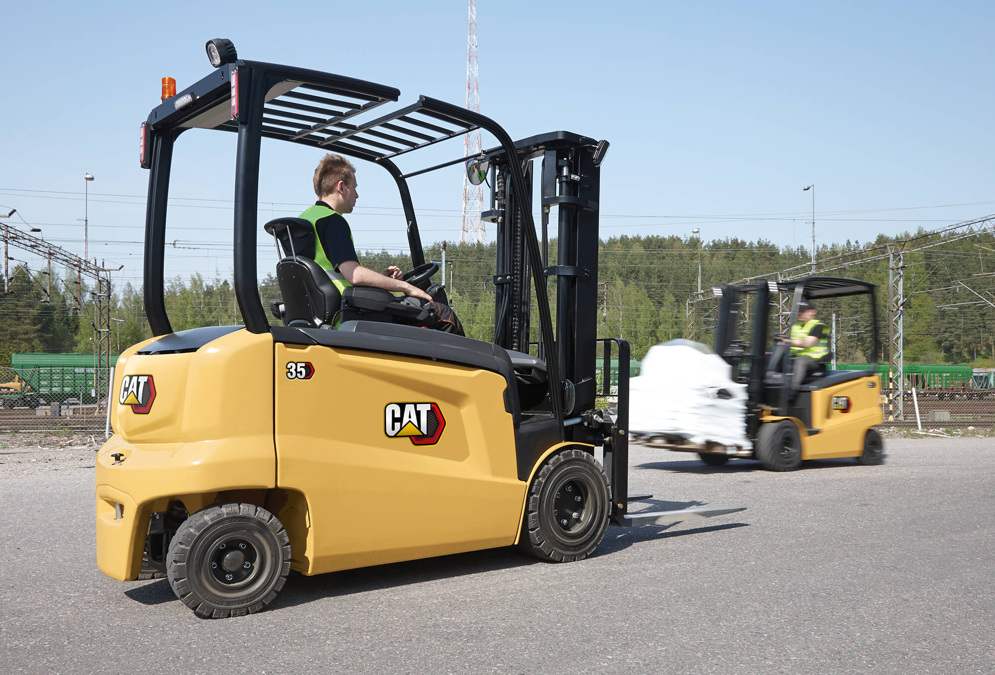 warehouse forklift