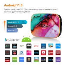 RK88 MAX Plus Android 11.0 tv box lecteur multimedia full HD iptv