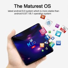 K10 Nouveau S905X3 Google certifie 4K UHD Android TV Box 2.4G 5G WiFi Telecommande