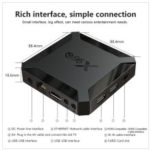 x96 Q Smart TV Box Allwinner H313 4K Set Top Box - Taxe Gratuite