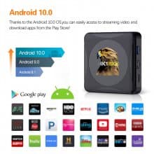 Android tv box HK1R1 Mini Android 10.0 USB 3.0 2.4G/5G decoder 4K Smart Box