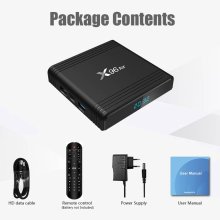 Boite de television Android X96 Air Boite de television intelligente Amlogic S905X3 4K